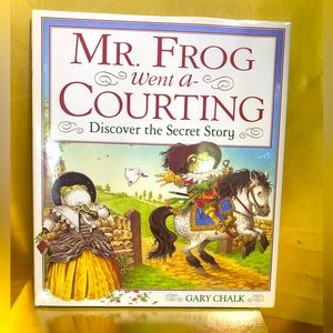 MR. FROG WENT A COURTING VTG 1994 NWT HARDCOVER BOOK w/DUST JACKET 1st EDITION